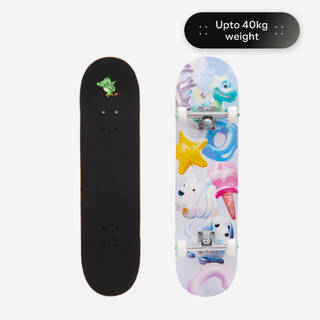 Kids Skateboard weight CP100 7.6" - Blue