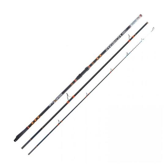 Canna pesca surfcasting Bad Bass Invision XSO nero 4.20m anelli Fuji