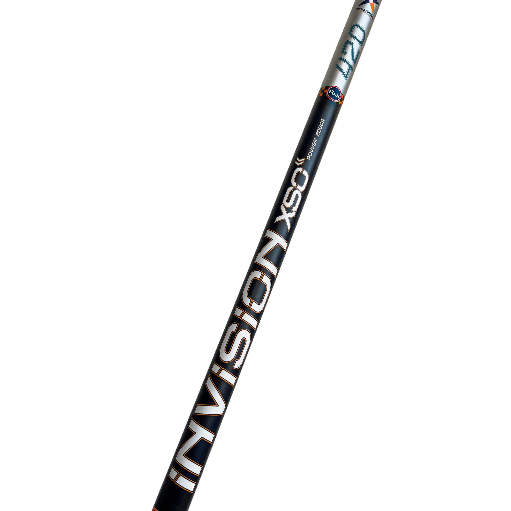 Canna pesca surfcasting Bad Bass Invision XSO nero 4.20m anelli Fuji 2/5