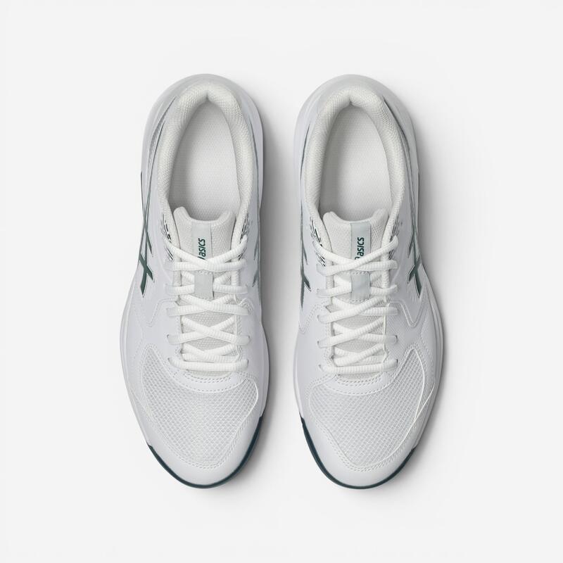 Încălțăminte de tenis pe zgură, Asics Gel Dedicate 9 Alb