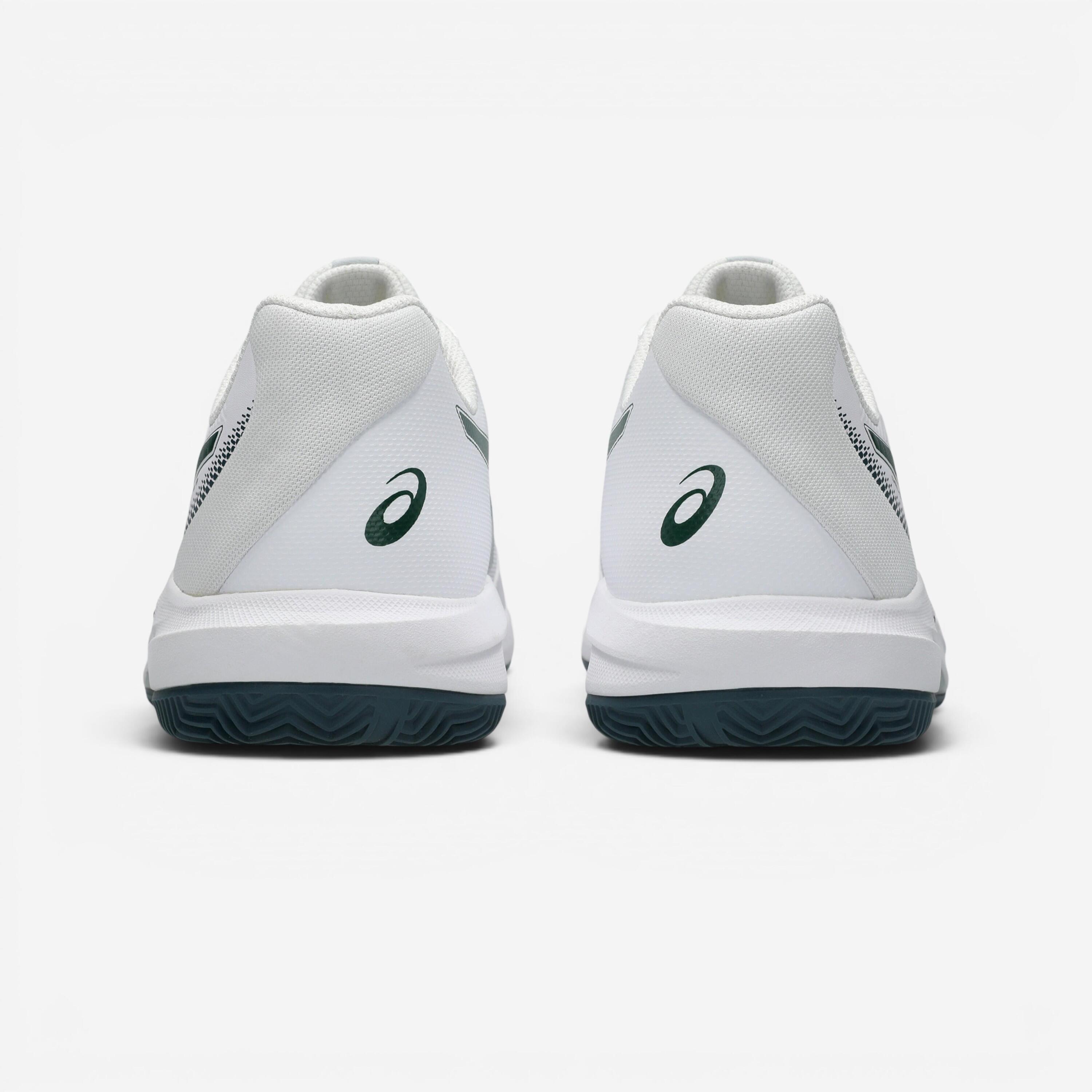 Chaussures de tennis terre battue homme, Asics Gel Dedicate 9 blanc 2/8