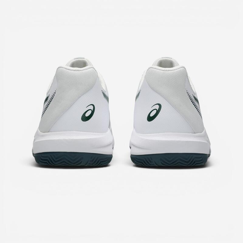 Încălțăminte de tenis pe zgură, Asics Gel Dedicate 9 Alb