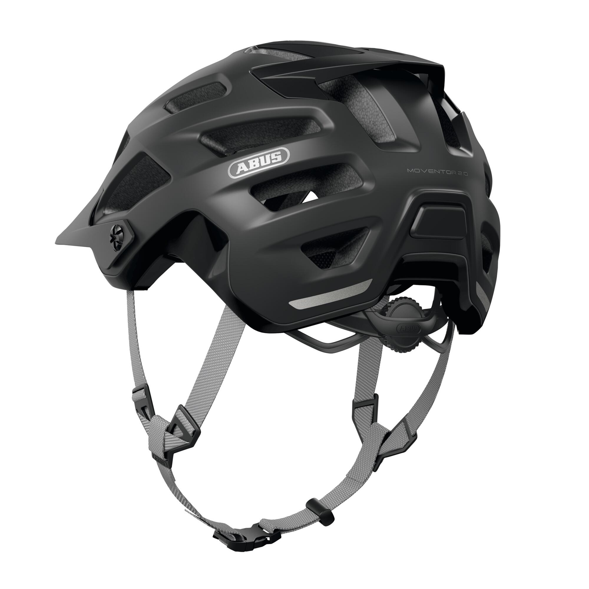 Fahrradhelm MTB ABUS Moventor 2.0 muted black 2/3
