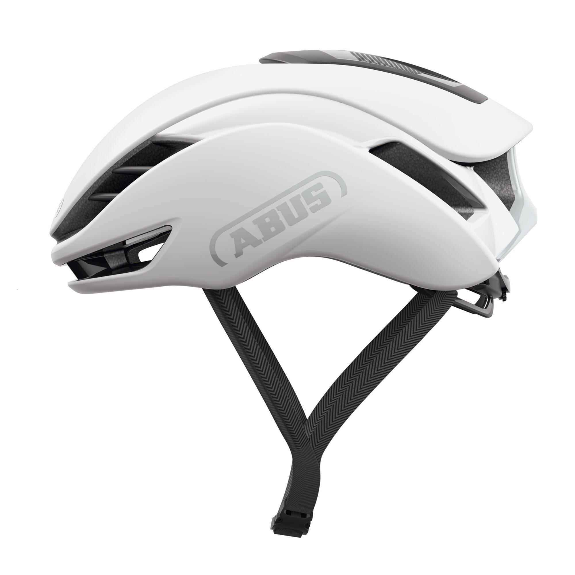 Fahrradhelm Rennradhelm ABUS GameChanger 2.0 polar white 2/3