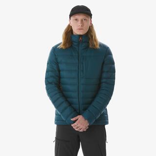 Men Lightweight Packable Down Jacket MT500 Upto -10°C - Blue