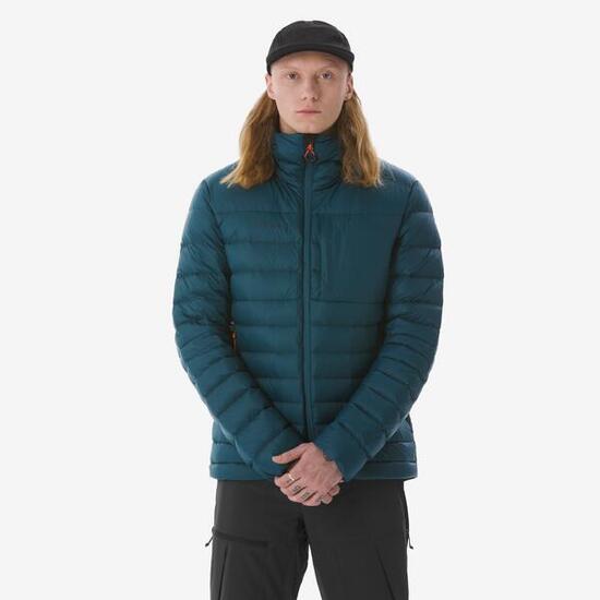 Doudoune à capuche en duvet de trek montagne - mt500 -10 °c - homme
