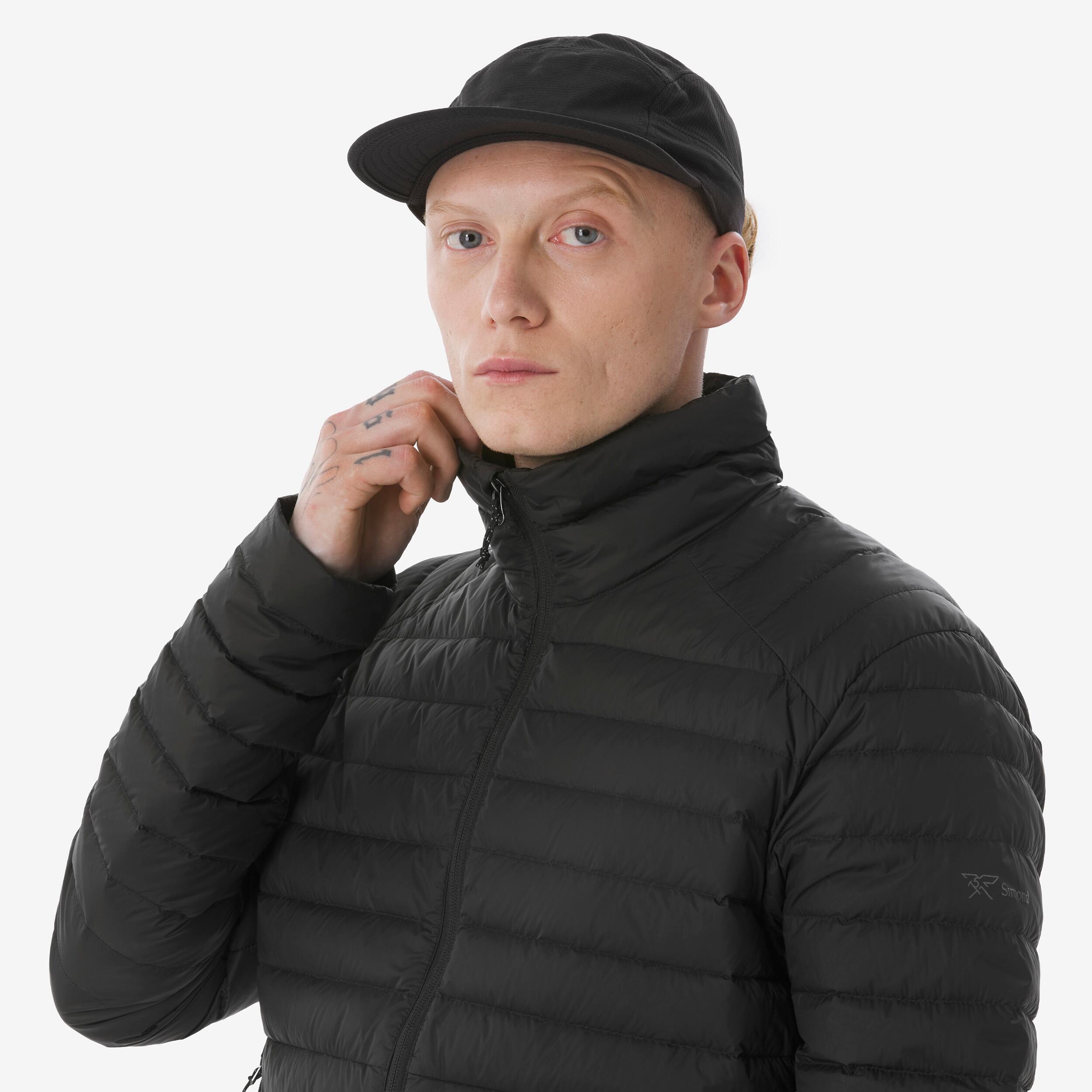 Manteau de longue randonnée en duvet homme, MT 100 3/9