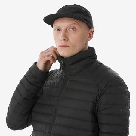 Пуховик чоловічий MT100 REC -3°C для трекінгу чорний