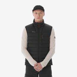 Doudoune sans manches en duvet de trek montagne - Noir - MT100 - Homme
