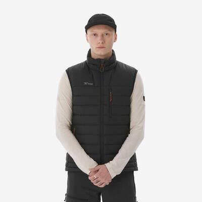 Gilet trekking uomo MT500 PIUMA kaki