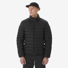 Doudoune en duvet de trek montagne - Noir MT500 -10 °C - Homme