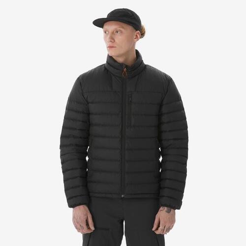Doudoune en duvet de trek montagne - Noir MT500 -10 °C - Homme