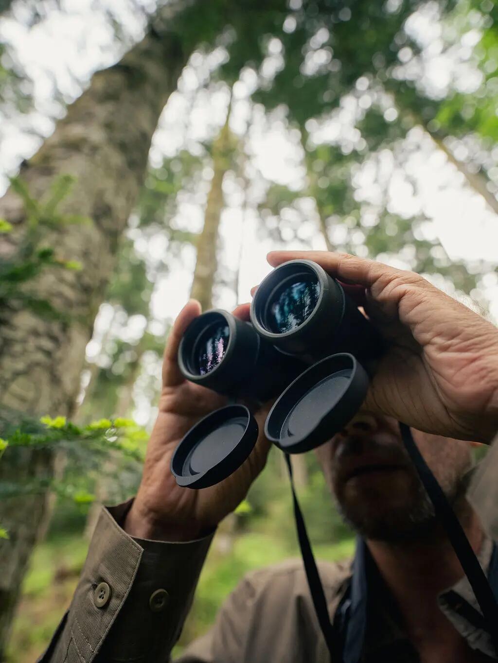 Exit pupil binoculars