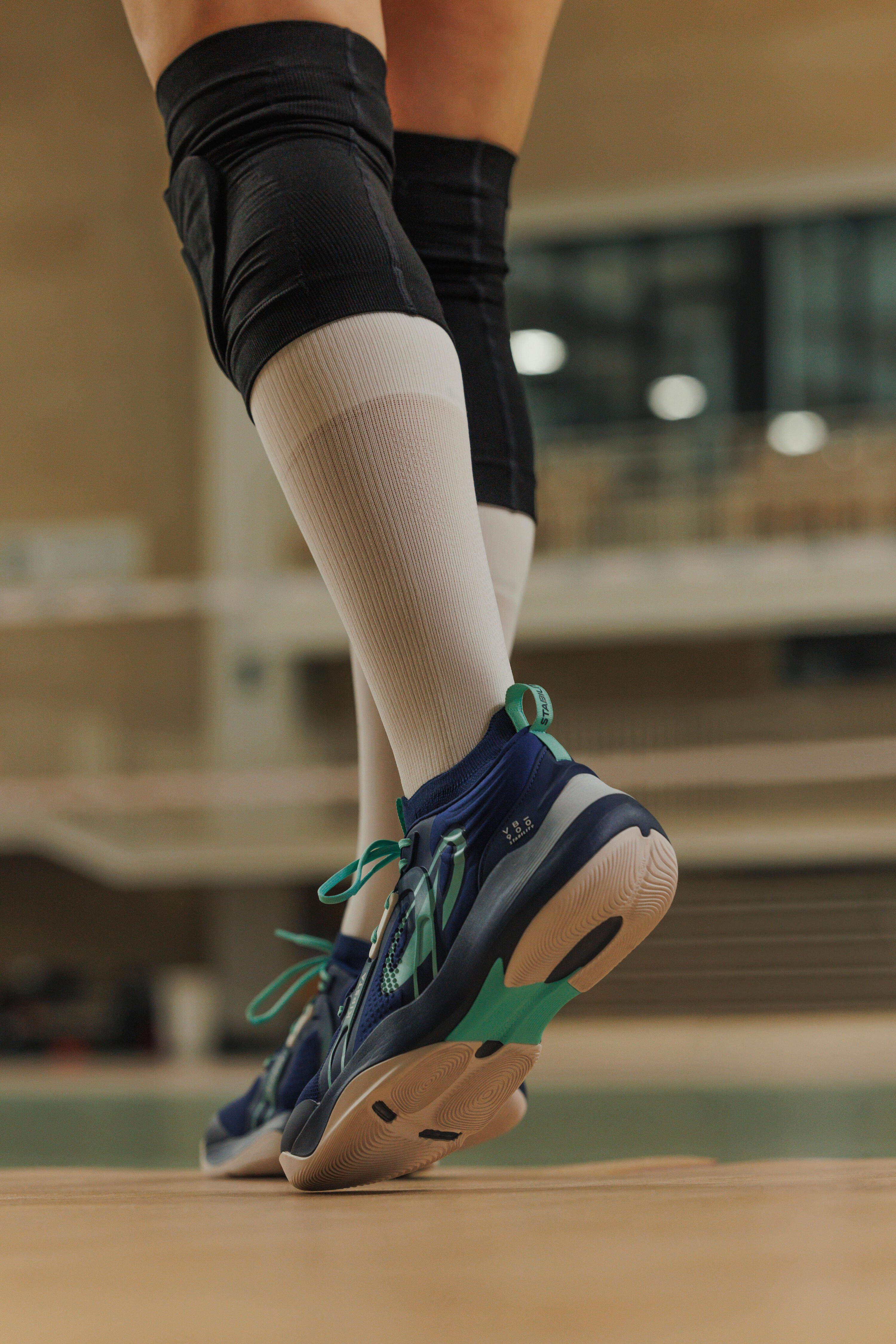 Chaussures de volley-ball Adulte VB900 Stability bleu navy 7/10