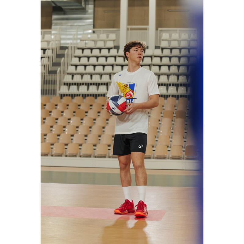 Voleybol Ayakkabısı - Kırmızı - Stability 500