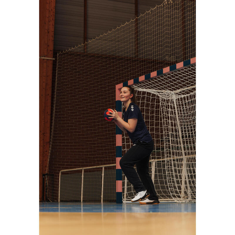 Pantaloni de portar de handbal din fleece pentru adulți - H500 negru