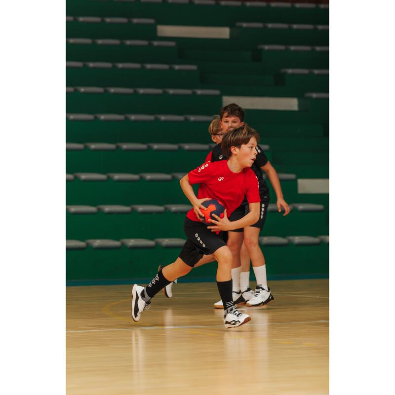 Minge de handbal mărimea 1, HB 100 Easygrip Albastru Portocaliu