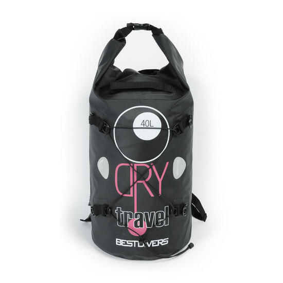 Zaino borsa stagna impermeabile Best Divers 40 L nera