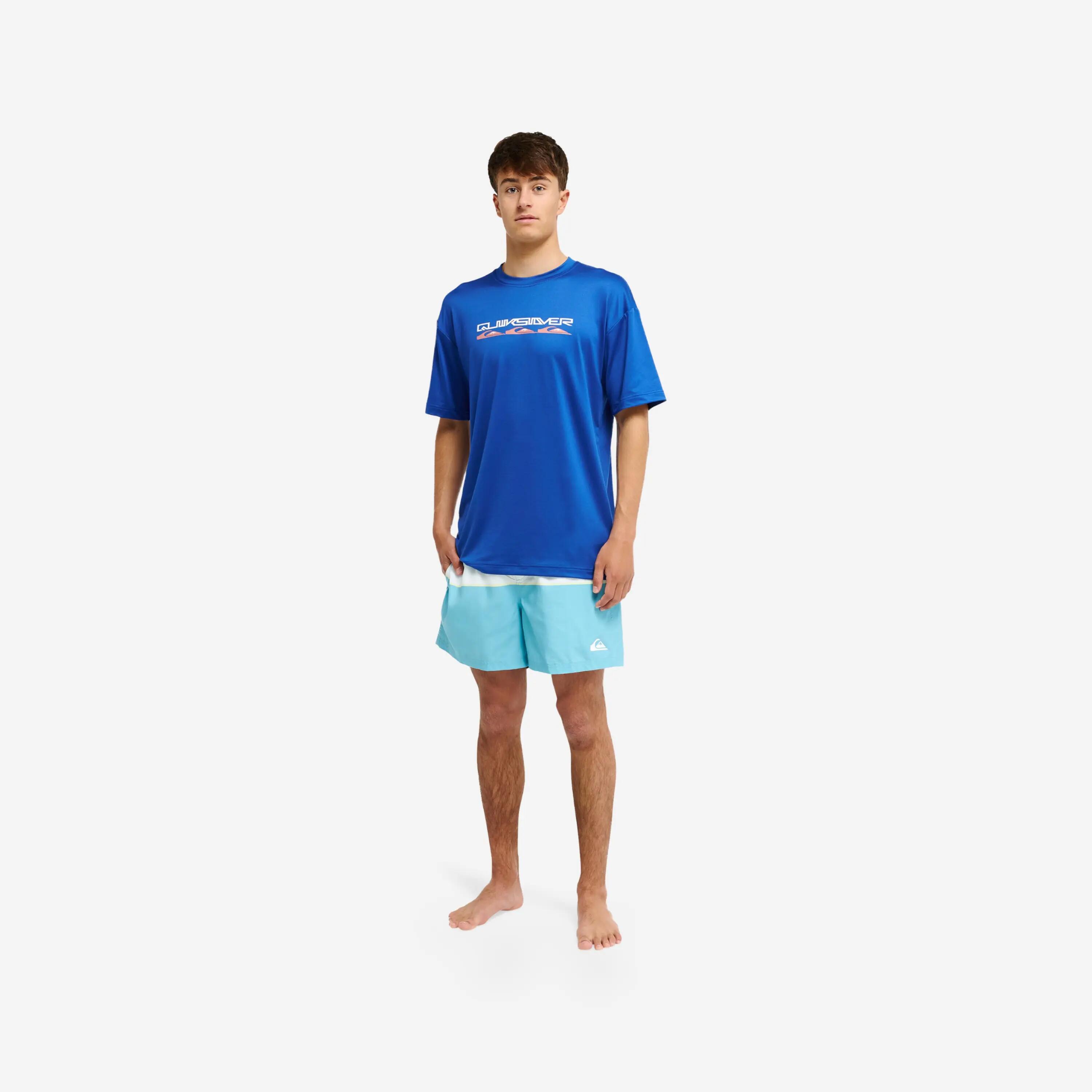 UV-Top Quiksilver Herren Marineblau 4/4