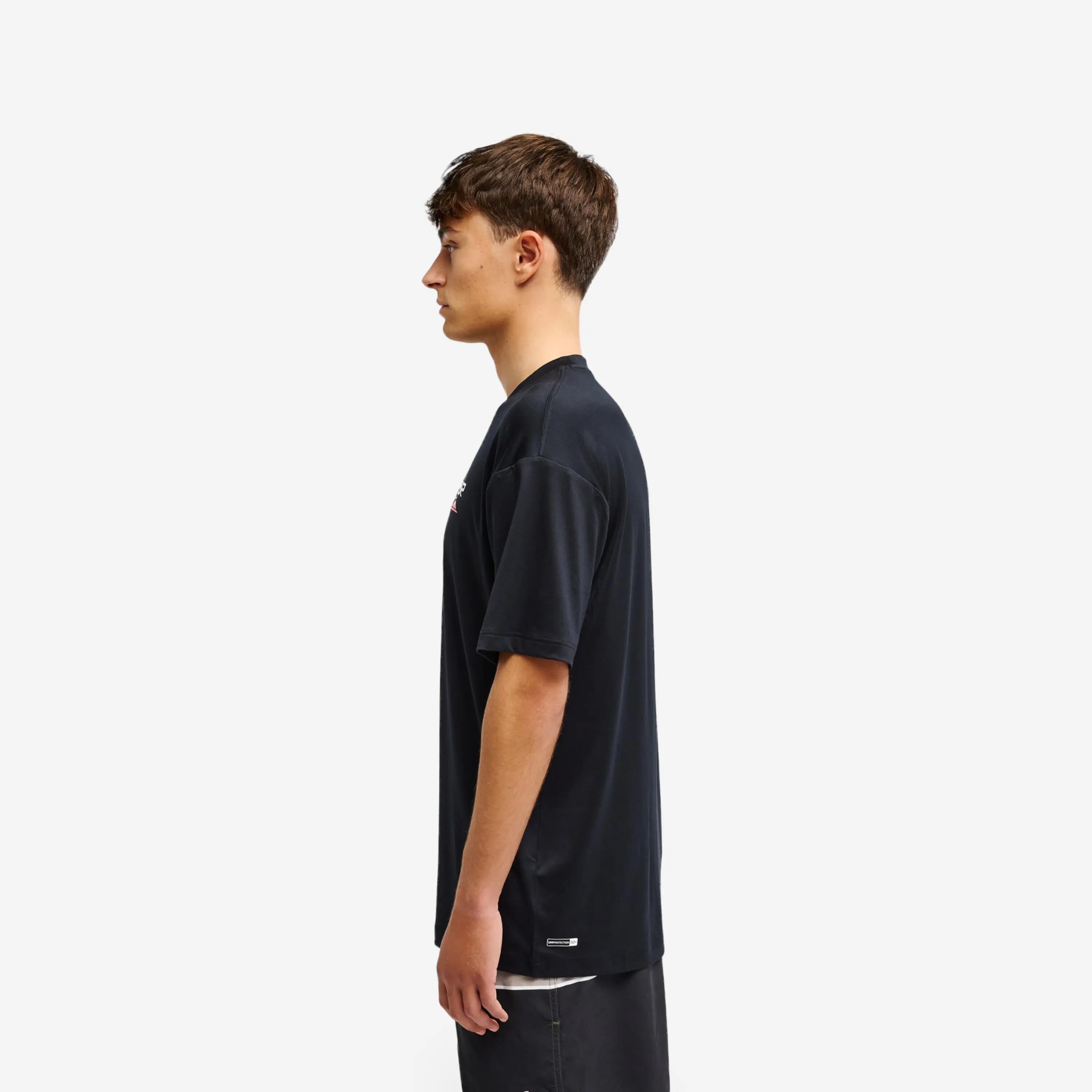 Top UV Quiksilver homme noir 3/4