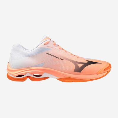 Scarpe pallavolo adulto Mizuno WAVE LIGHTNING PRO Mid corallo
