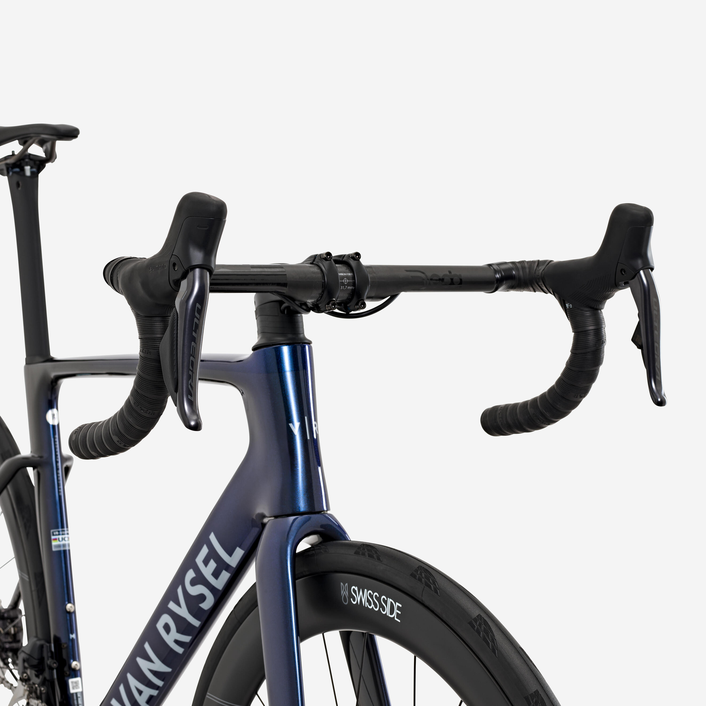 Shimano Ultegra Di2 Rennrad 2x12v Leistungsmesser, RCR PRO Nachtblau 5/15