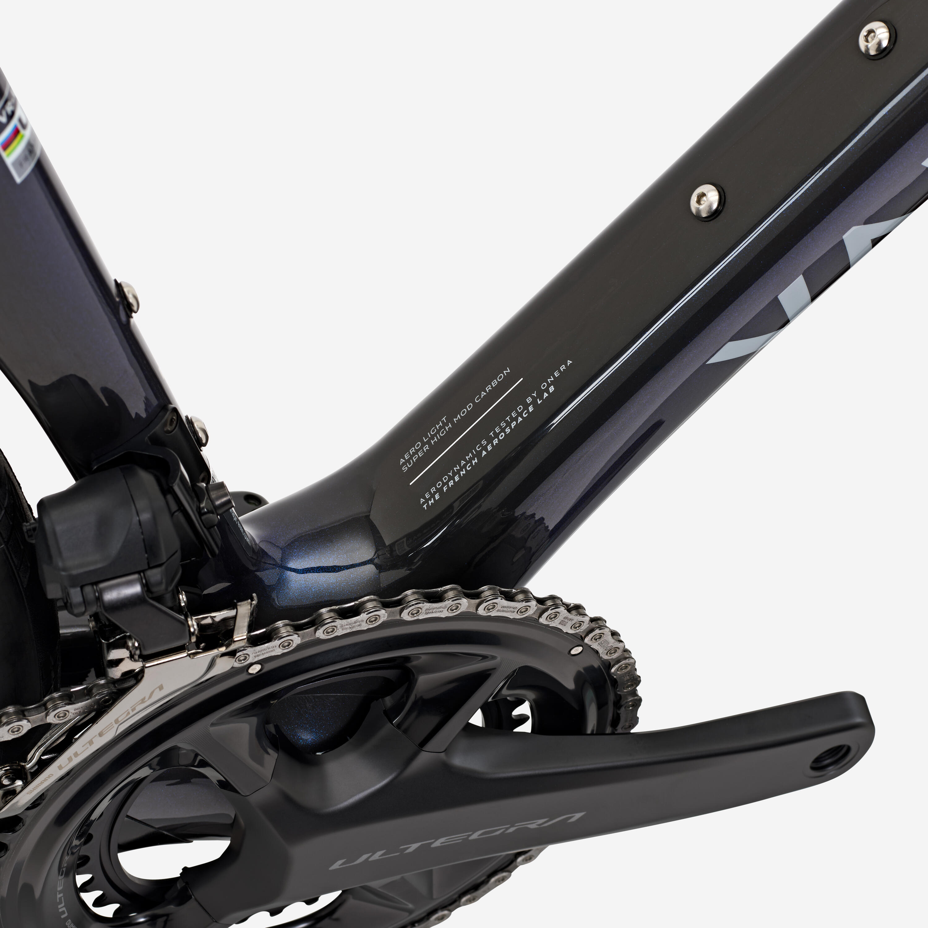 Shimano Ultegra Di2 Rennrad 2x12v Leistungsmesser, RCR PRO Nachtblau 9/15