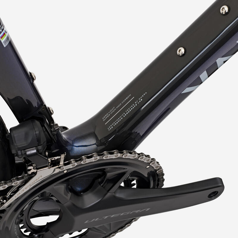 Bicicletă șosea Shimano Ultegra Di2 2x12v senzor putere RCR PRO Albastru Noapte