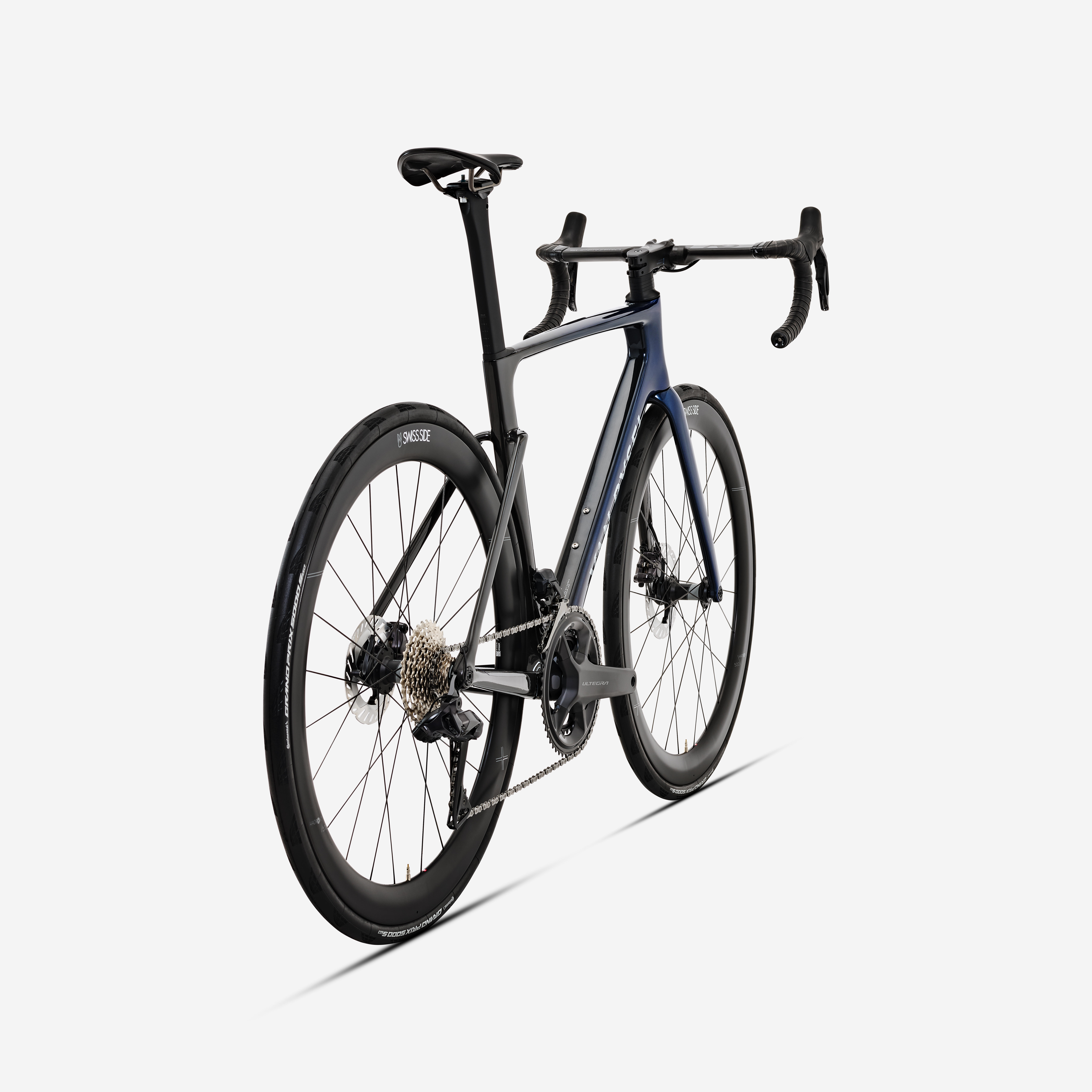 VAN RYSEL Cestný bicykel RCR PRO Ultegra Di2 2x12 PWM tmavomodrý XL · záber 4