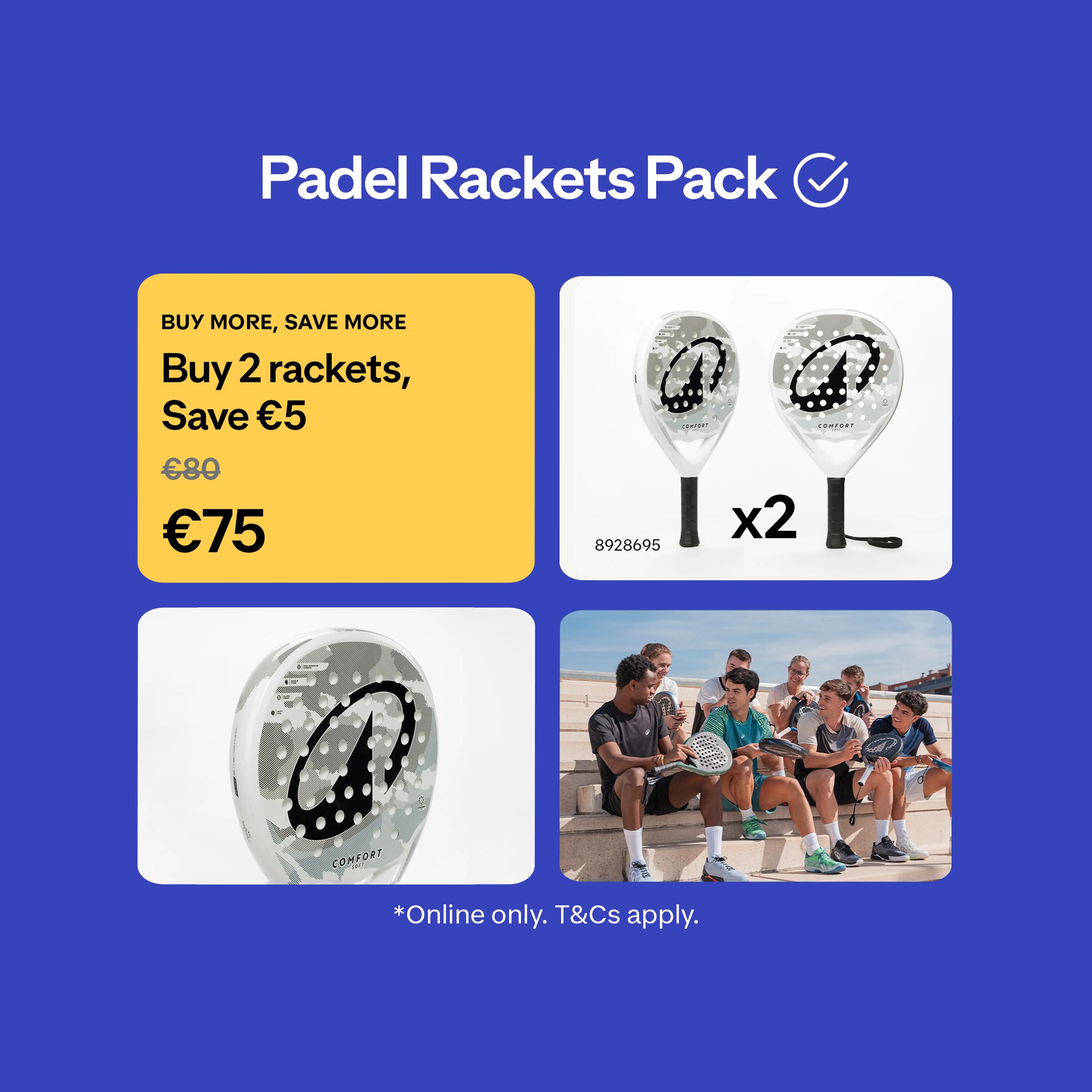 Padel Racket PR Comfort Soft 2/7