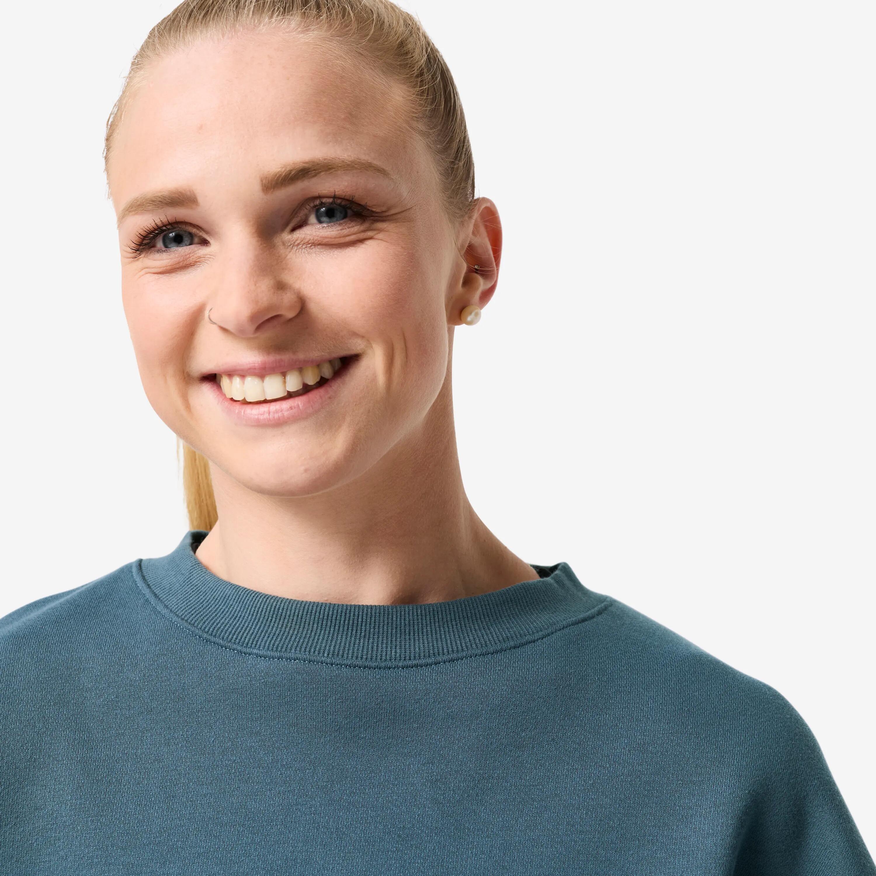 Women's Cropped Fitness Sweatshirt 4/7
