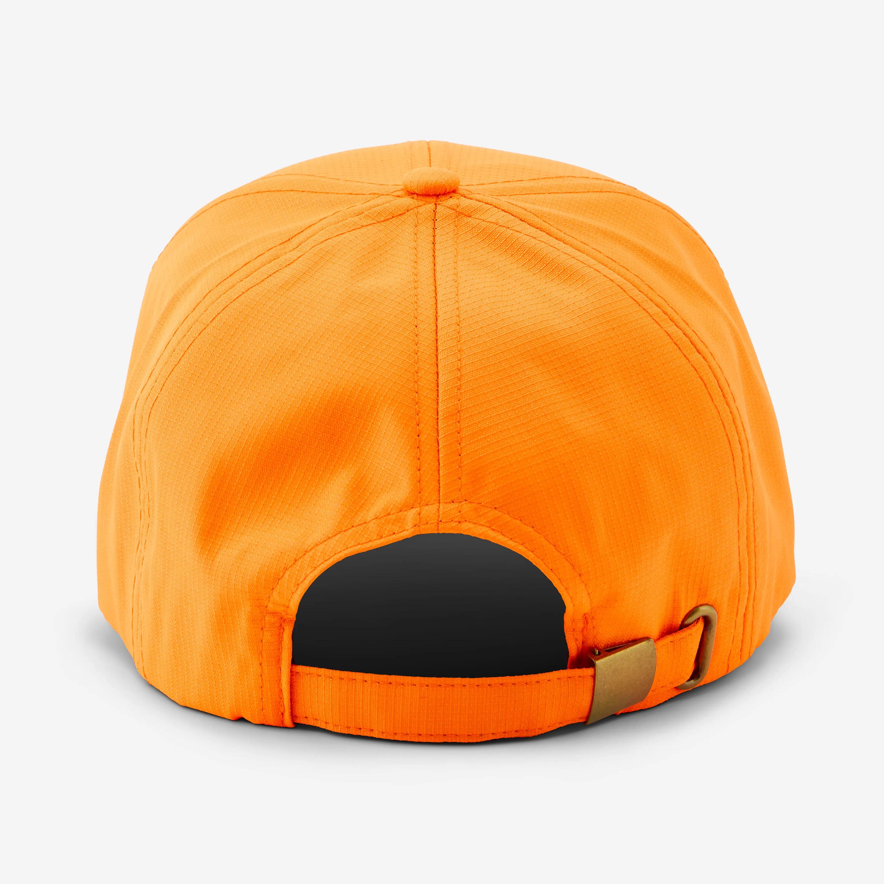 Casquette tracker chasse verte et orange 5/6