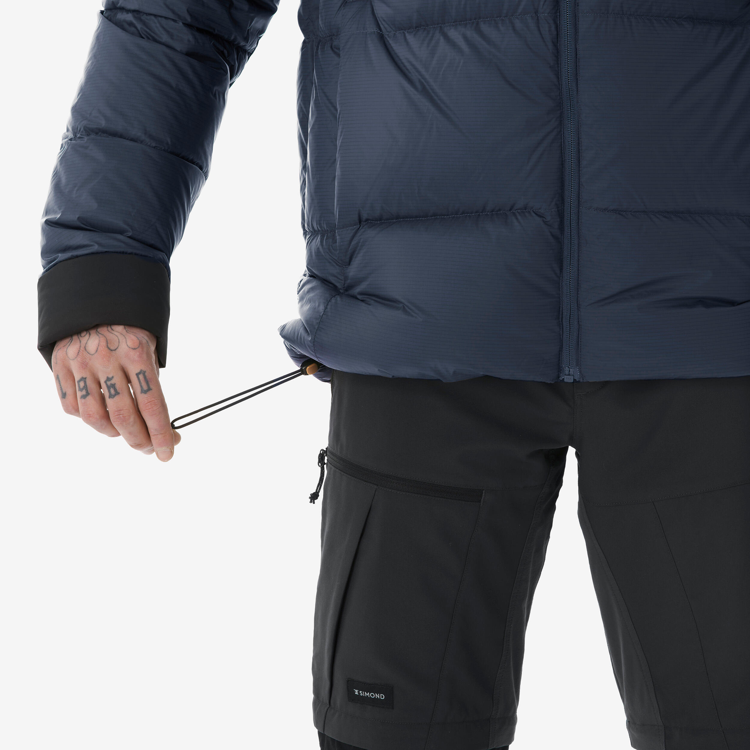 Men’s Hooded Down Winter Jacket, MT 900 8/12