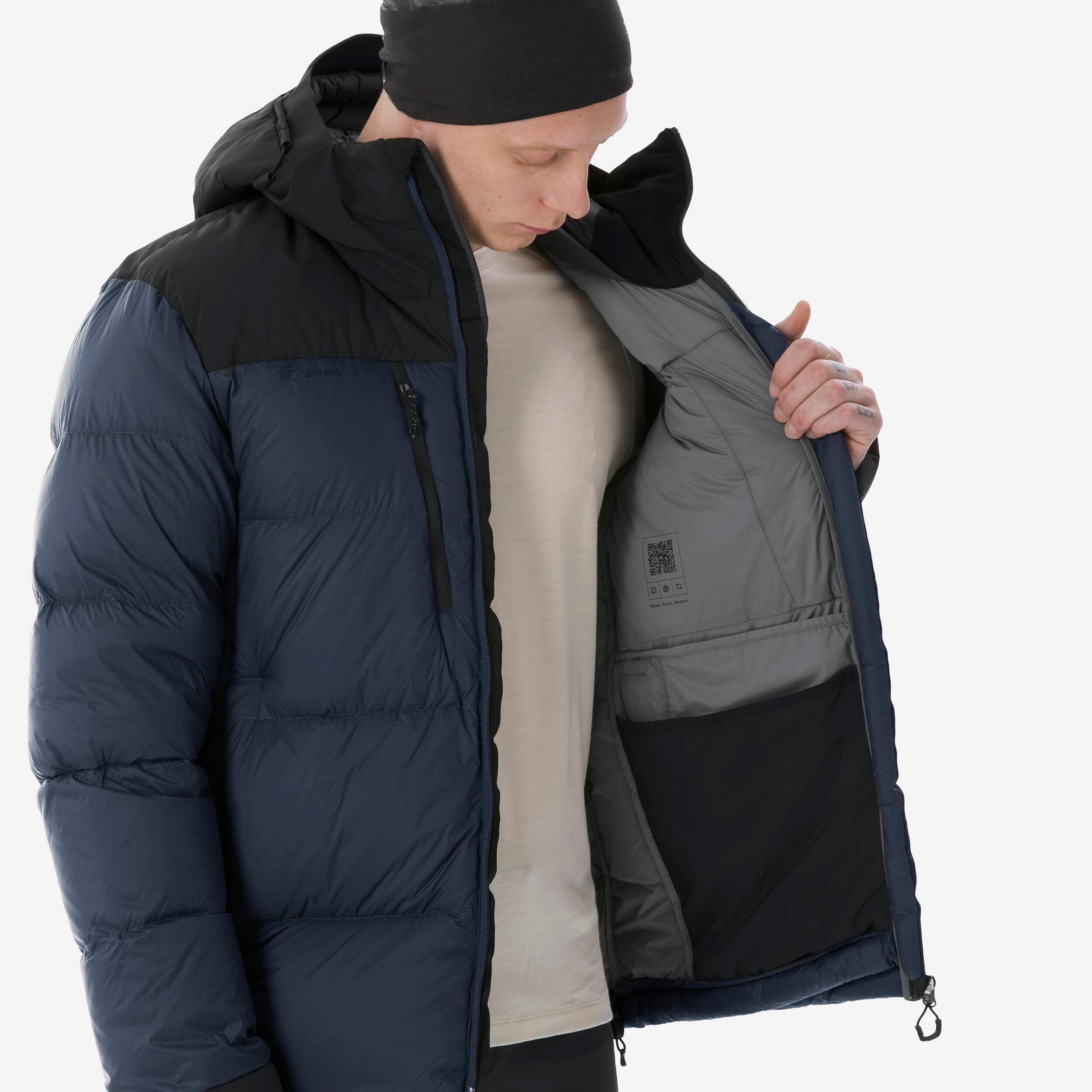 Men’s Hooded Down Winter Jacket, MT 900 7/12