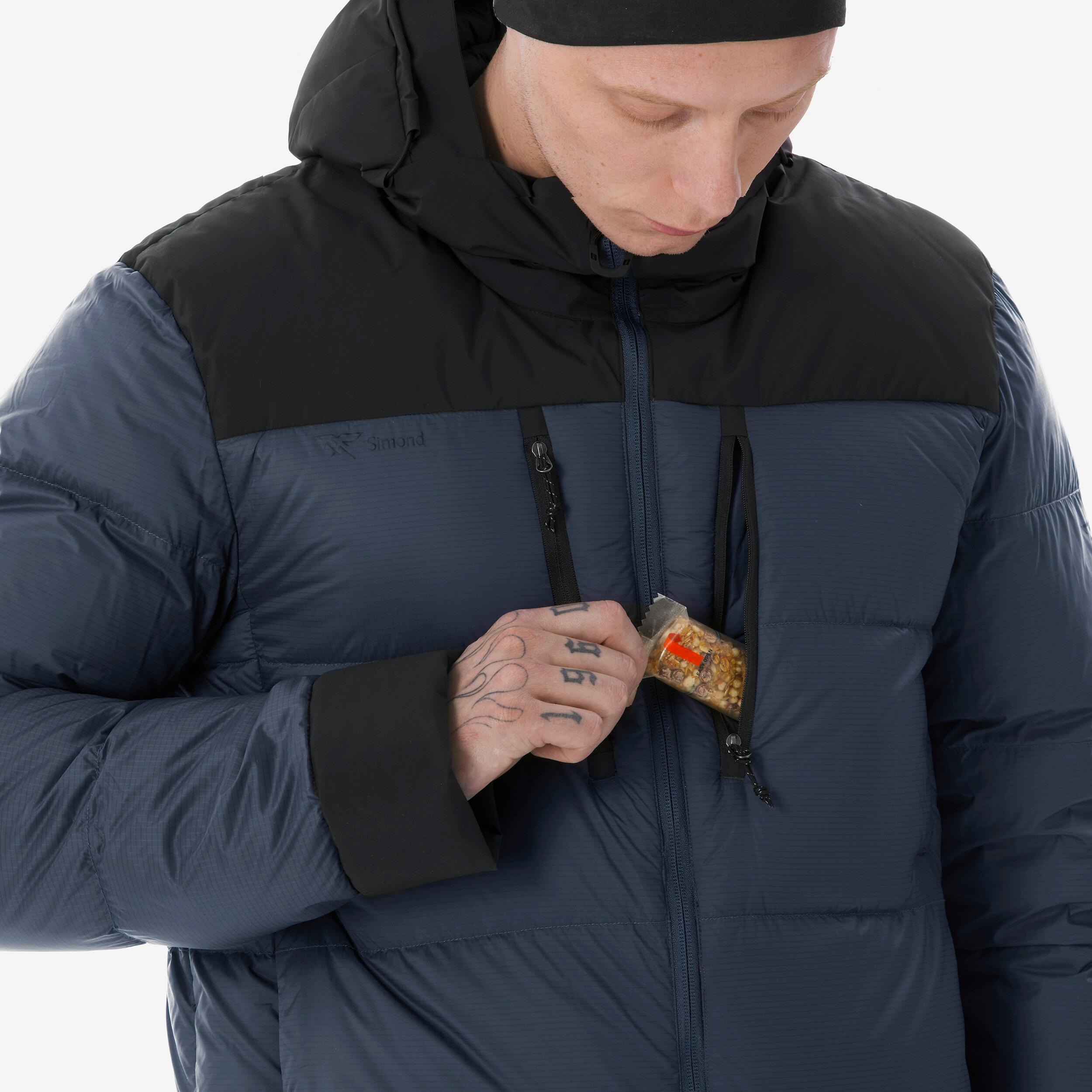 Men’s Hooded Down Winter Jacket, MT 900 6/12