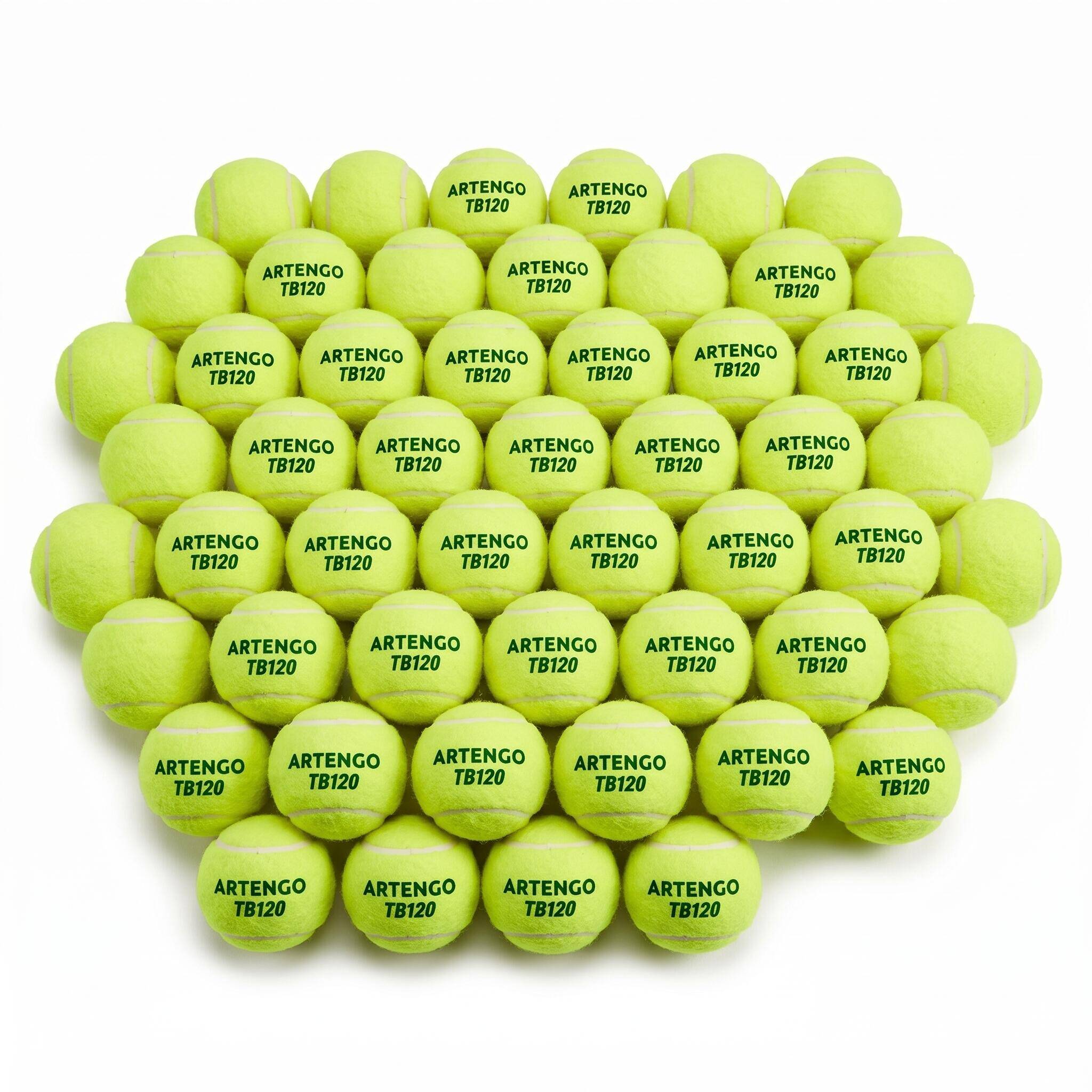 Tennis Ball TB120 x 60 - Green Dot -  2