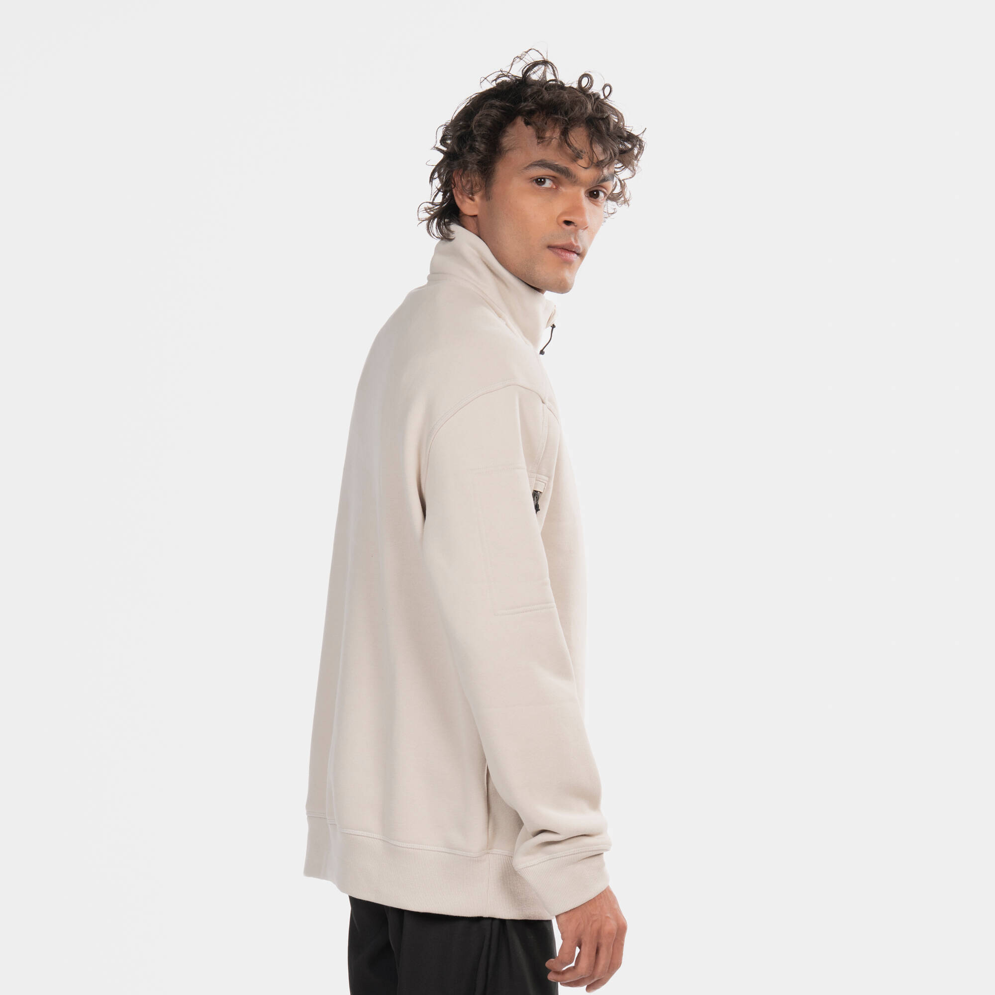 Men's Half Zip-Up Sweatshirt 500 -  3