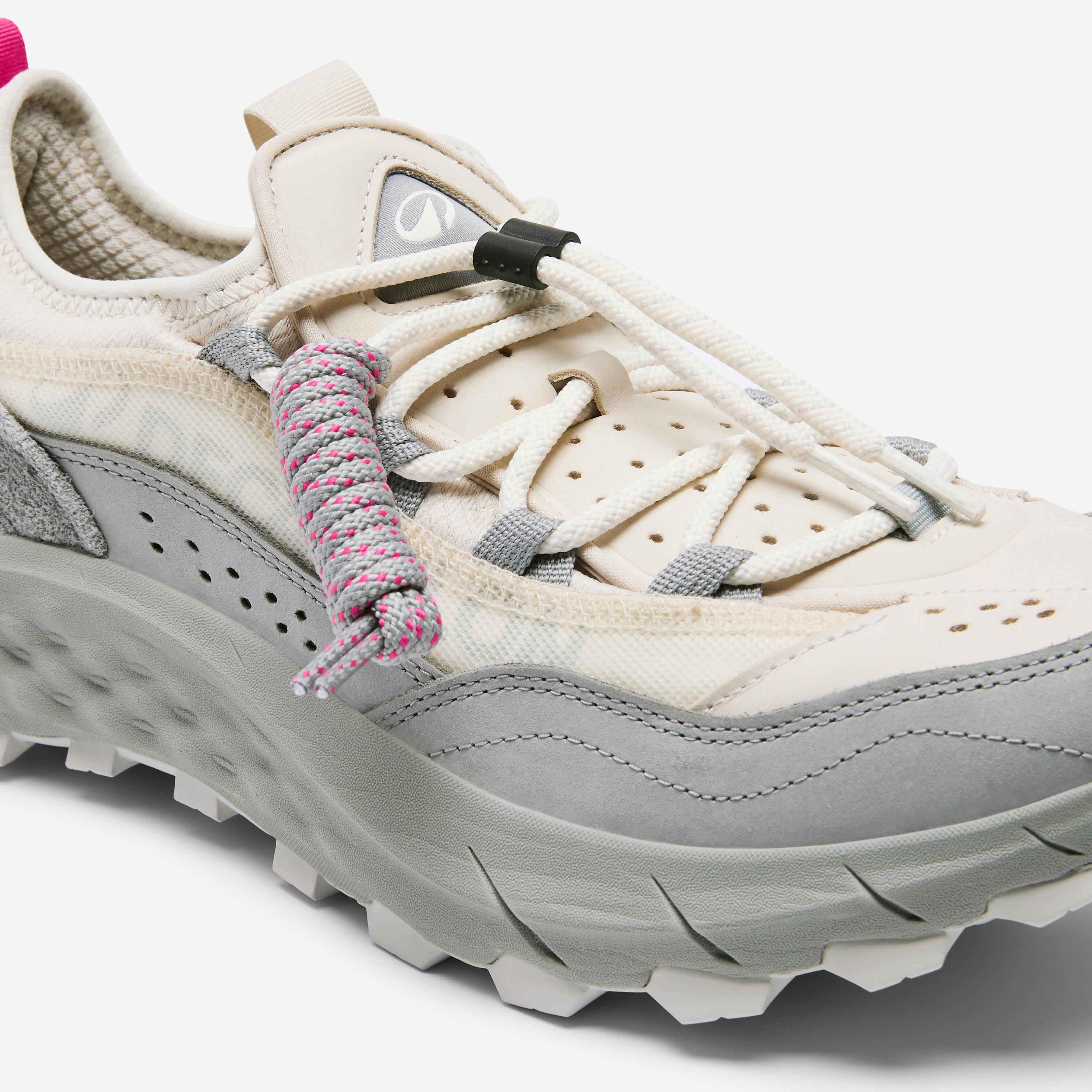 Fitnessschuhe Sneaker Leder - MTC X Lifetech weiß/grau 5/8