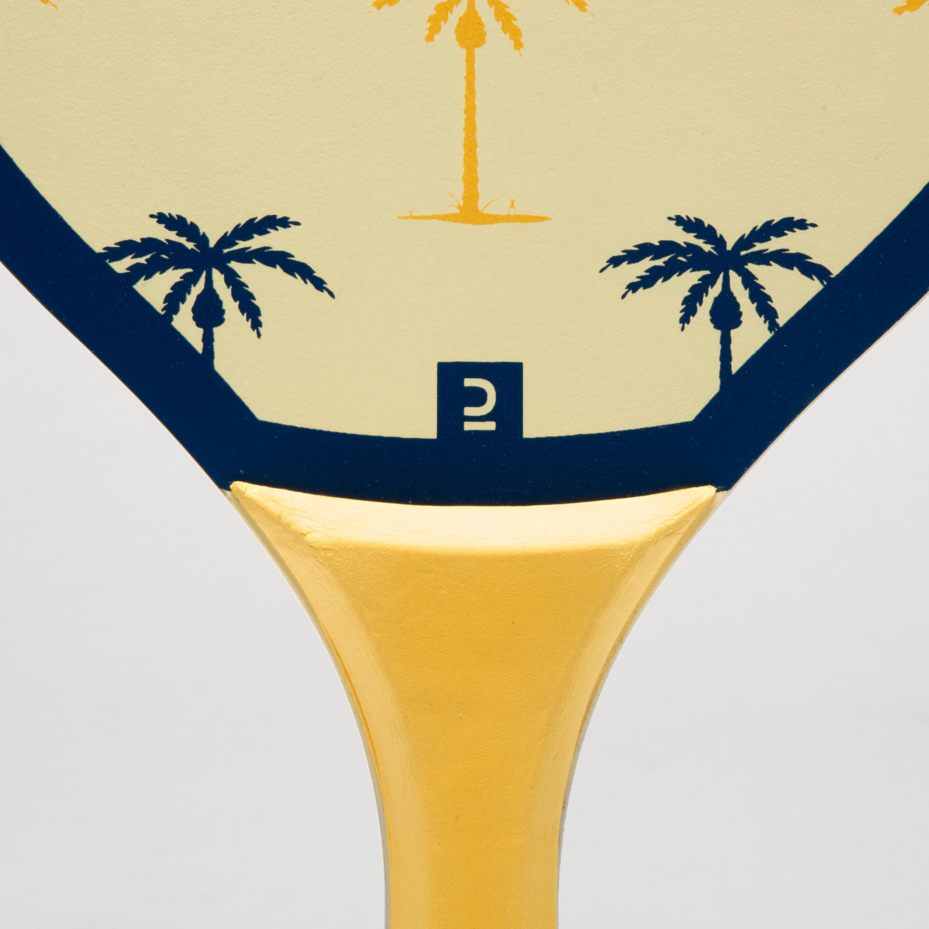 Kit racchette beach tennis WOODY RACKET giallo 5/11