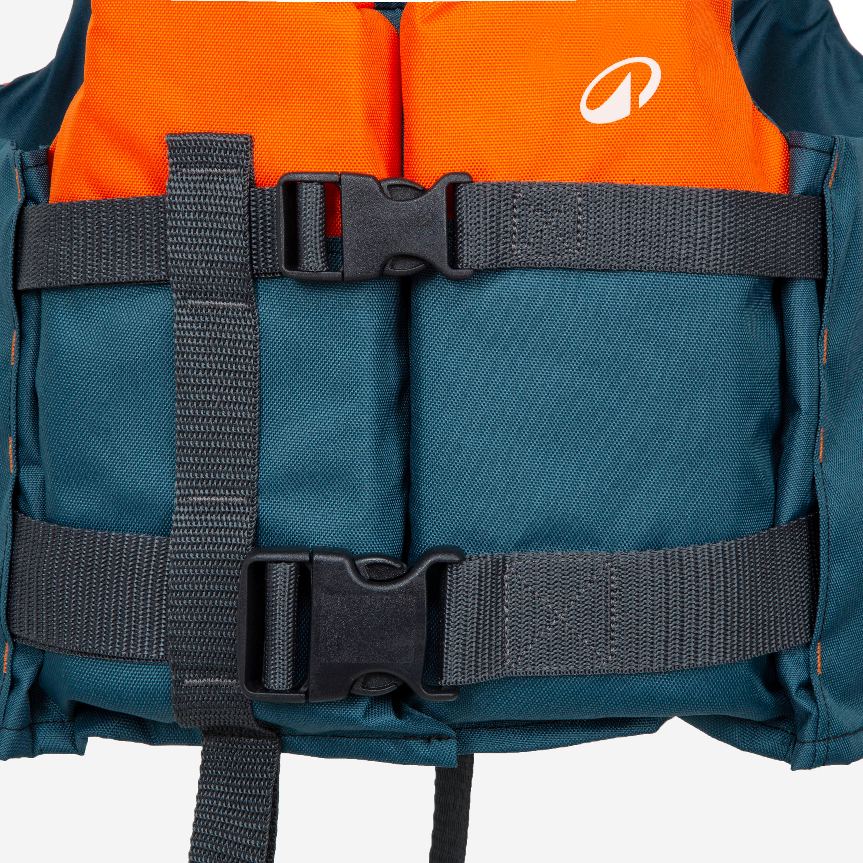 Gilet aide à la flottabilité 50n+  bleu/orange kayak stand up paddle dériveur 5/11