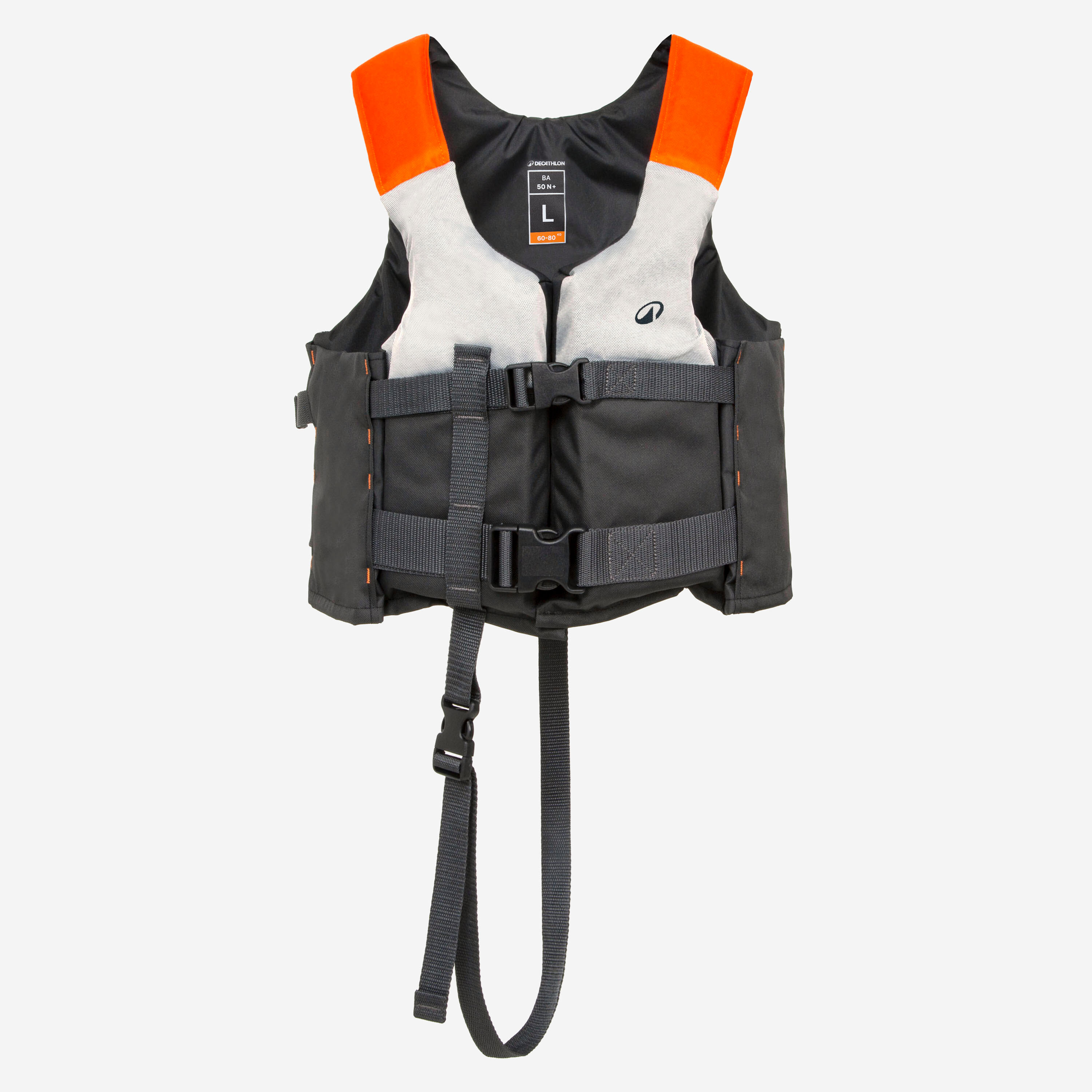 Chaleco Ayuda Flotación Kayak/Stand Up Paddle/Vela Ligera Gris 50 N+ 2/8