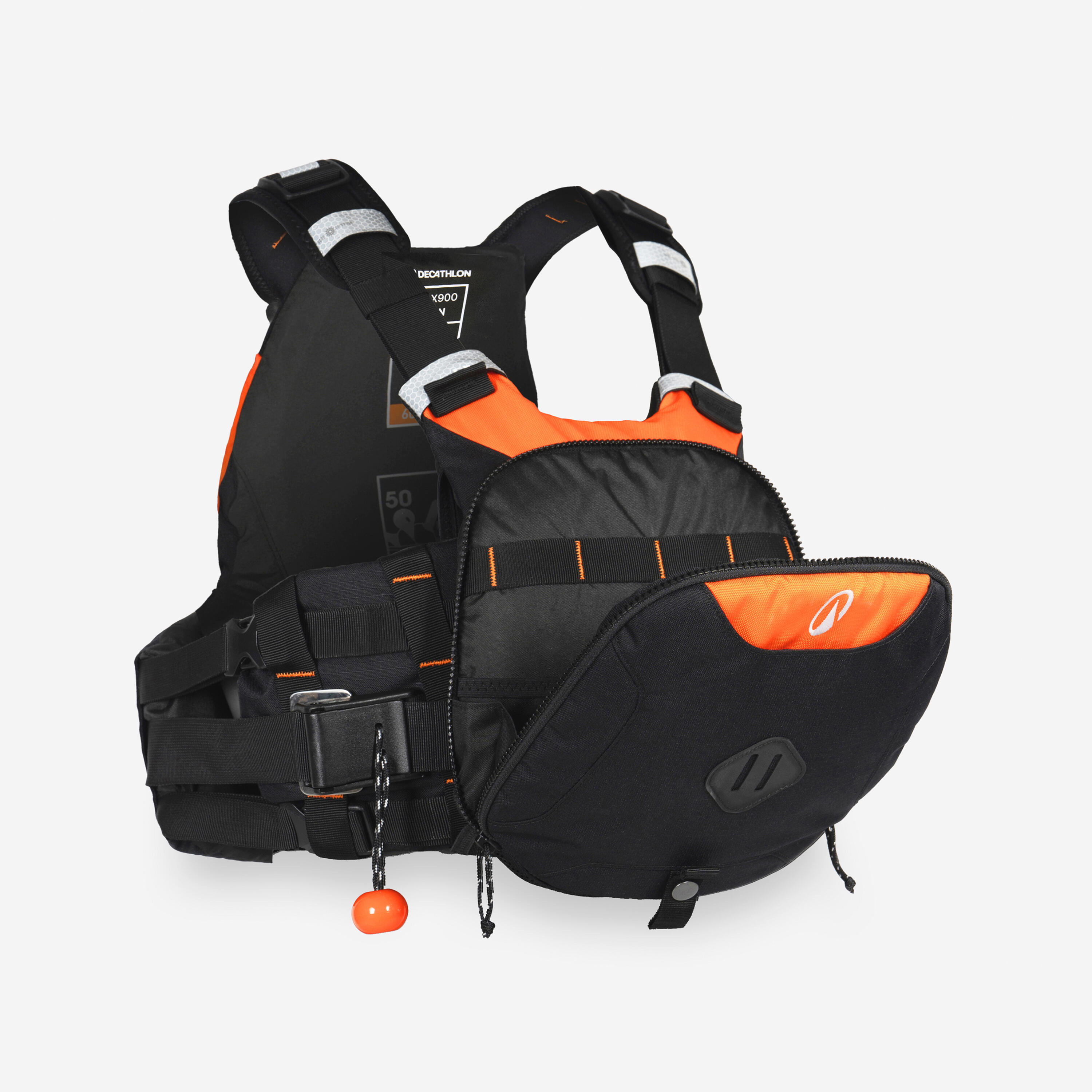 Expedition canoe kayak SUP buoyancy aid vest 70N - BA X 900 6/22