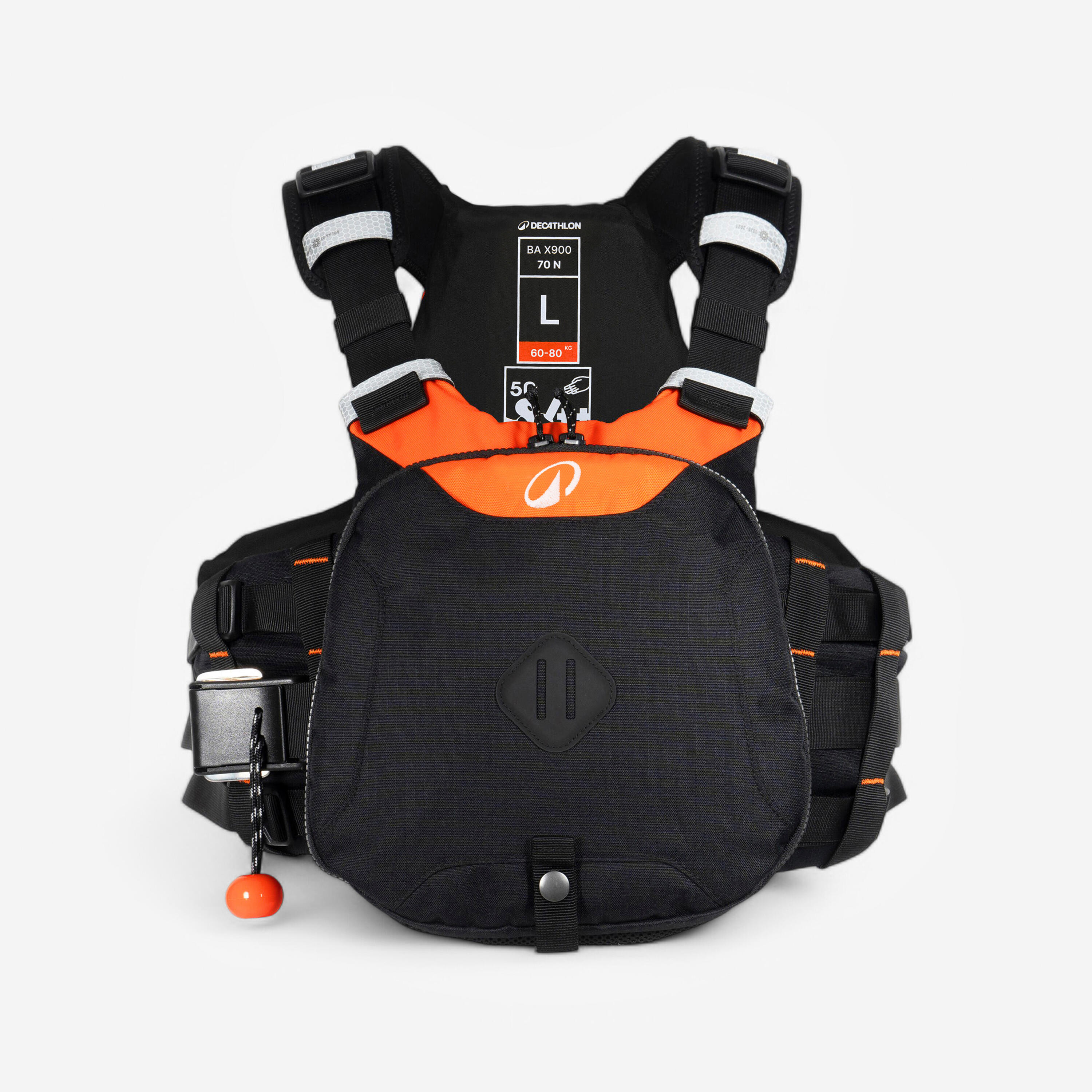 Expedition canoe kayak SUP buoyancy aid vest 70N - BA X 900 2/22