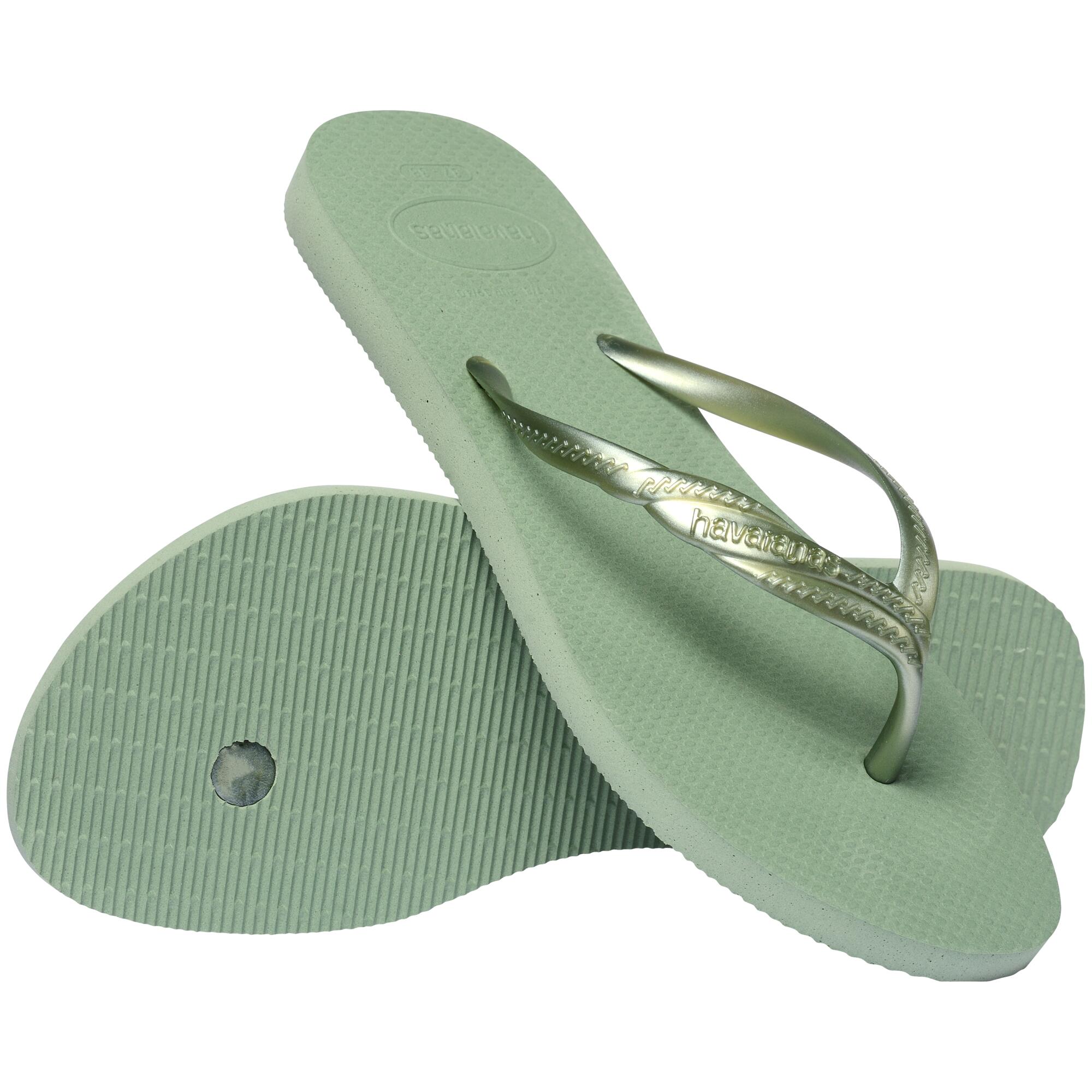 Chinelos de surf Havaianas Havaianas Fantasia Mulher - Verde Seco 2/6
