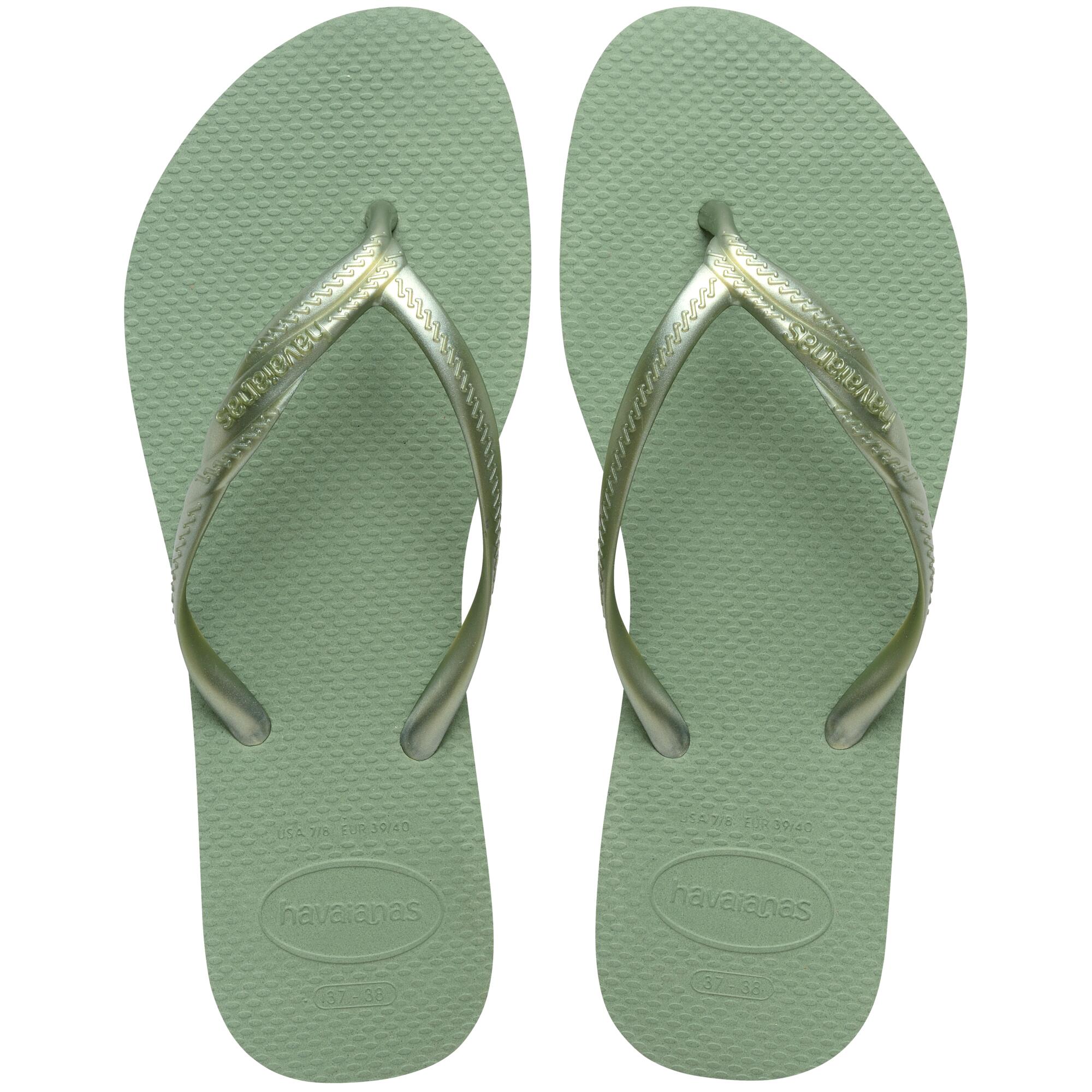 Chinelos de surf Havaianas Havaianas Fantasia Mulher - Verde Seco 3/6