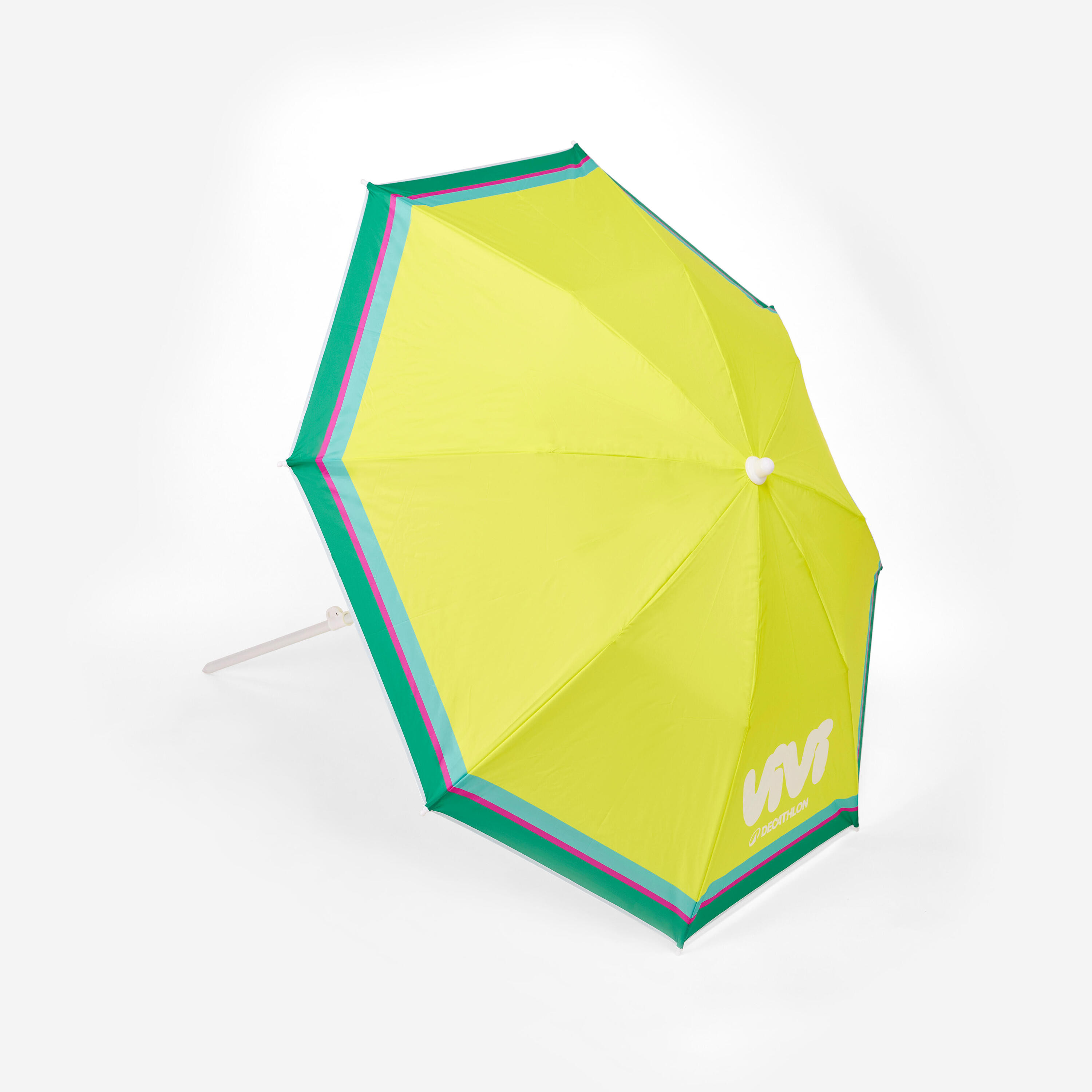 Parasol de plage compact 2 places UPF 50+ diamètre 160cm  - Série limitée ViVi 4/9