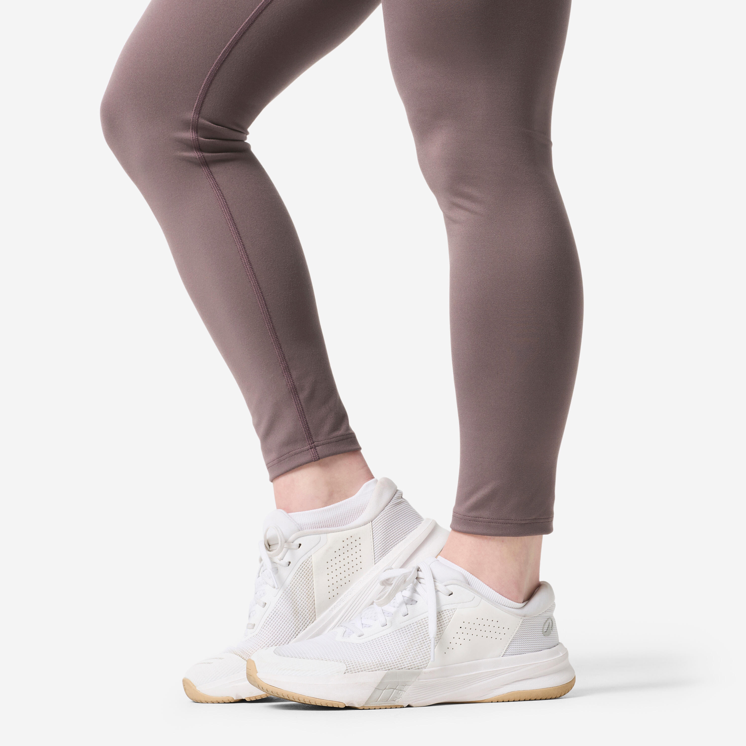 Leggings Musculación Mujer Marrón Fruncido 6/7