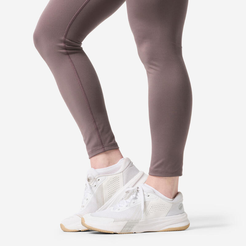 Colanți de fitness, efect scrunch, maro, damă