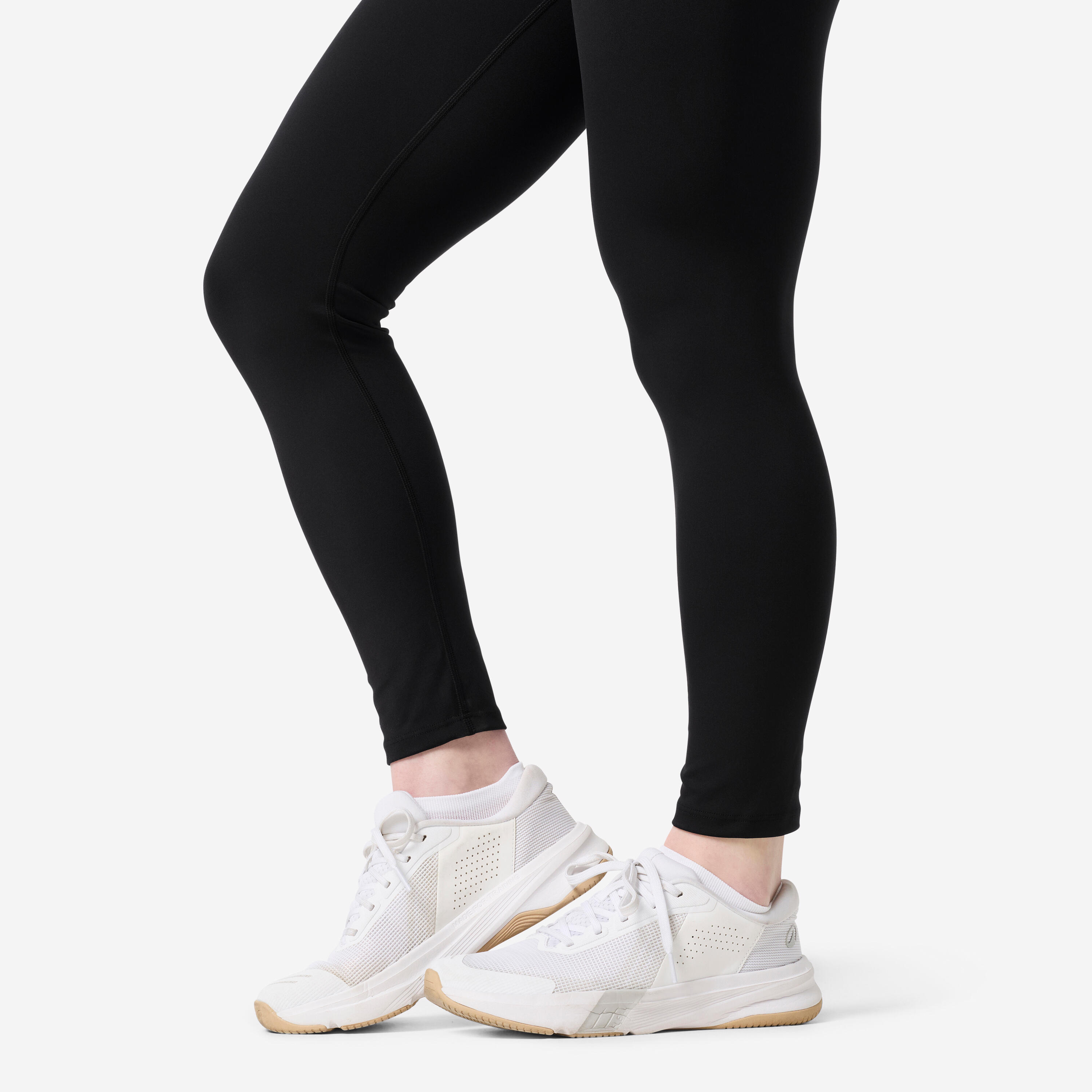 Leggings Musculación Mujer Negro Fruncido 6/7