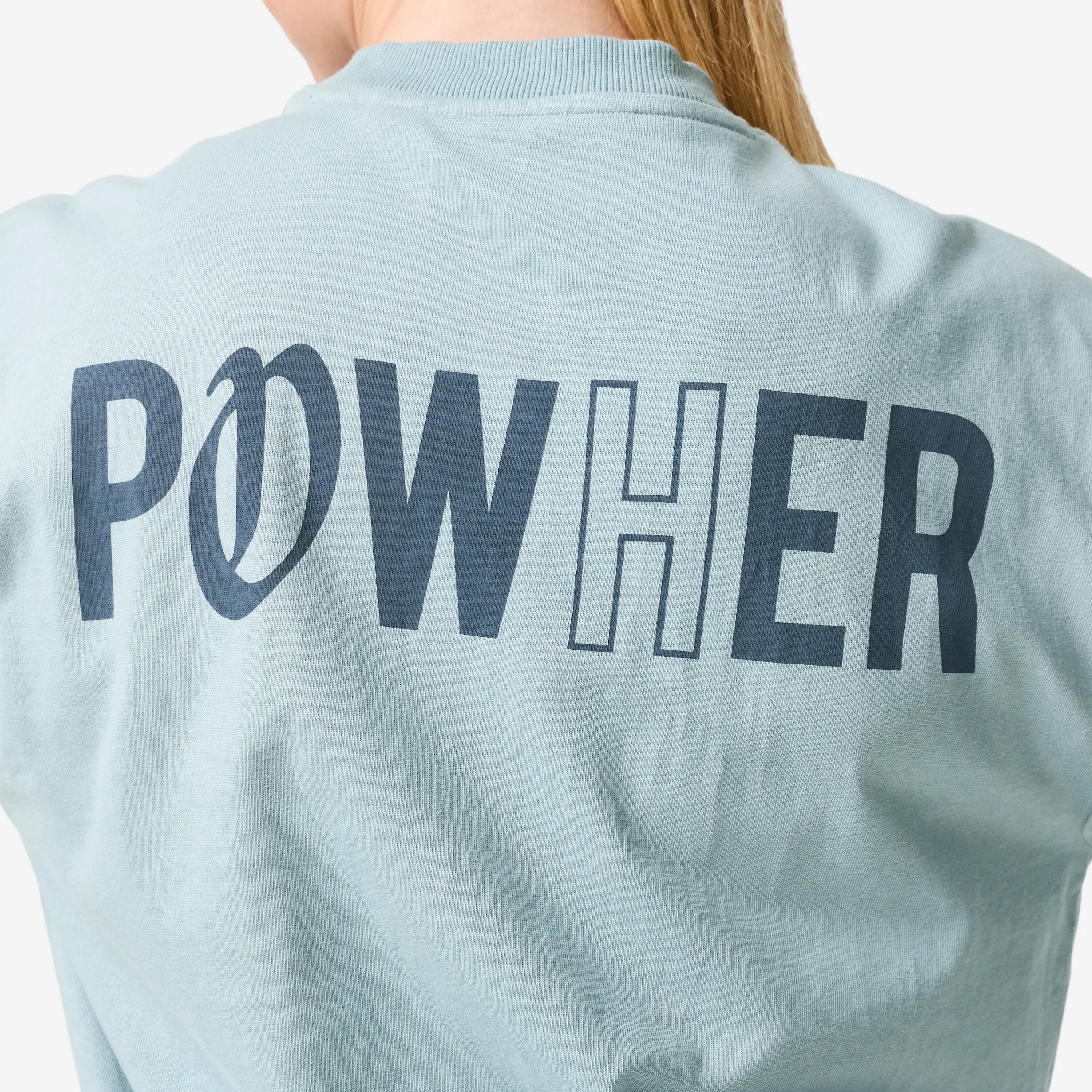 Oversized sportshirt voor dames blauw/grijs 4/13